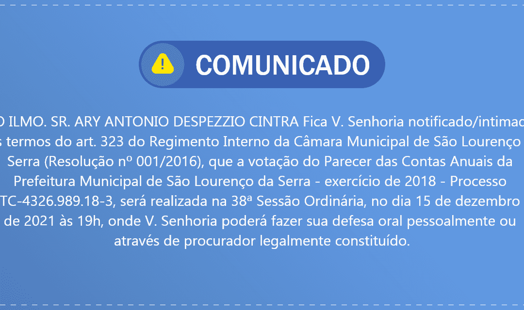 AUDIÊNCIA PUBLICA