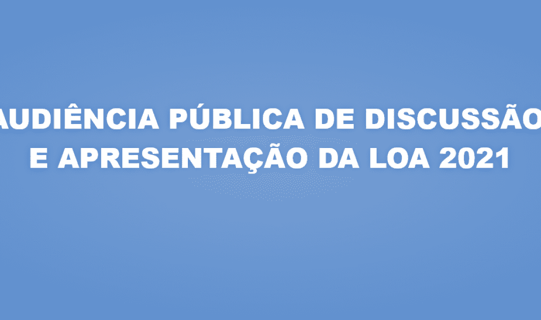 Audiência Publica