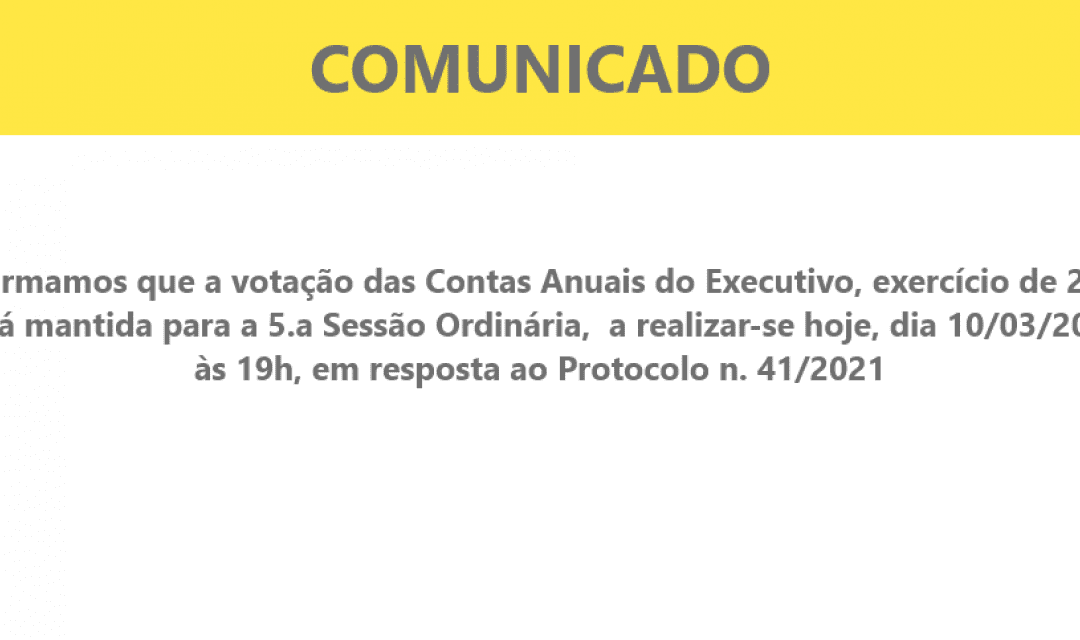 COMUNICADO
