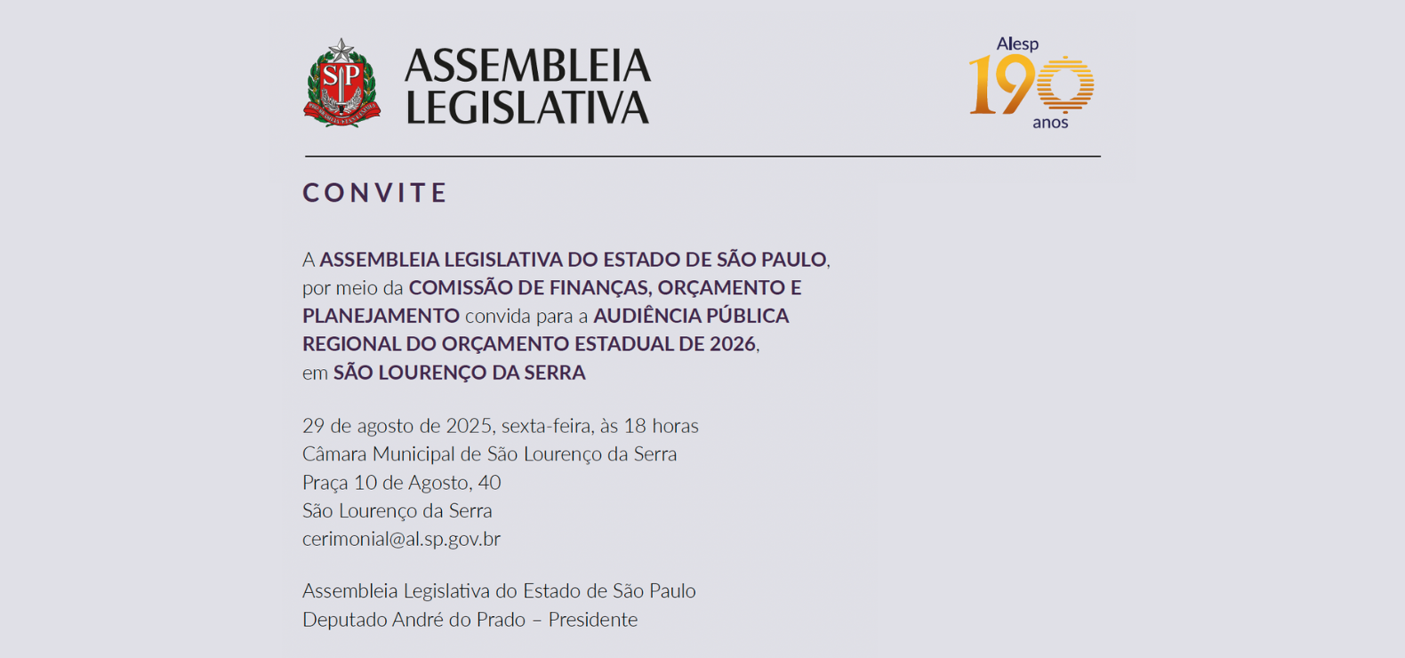 @Slide – Convite Assembleia